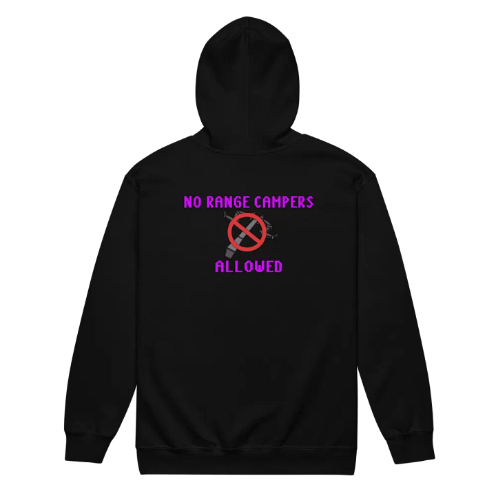 No Range Campers ALLOWED! - Zip up Hoodie product image (5)