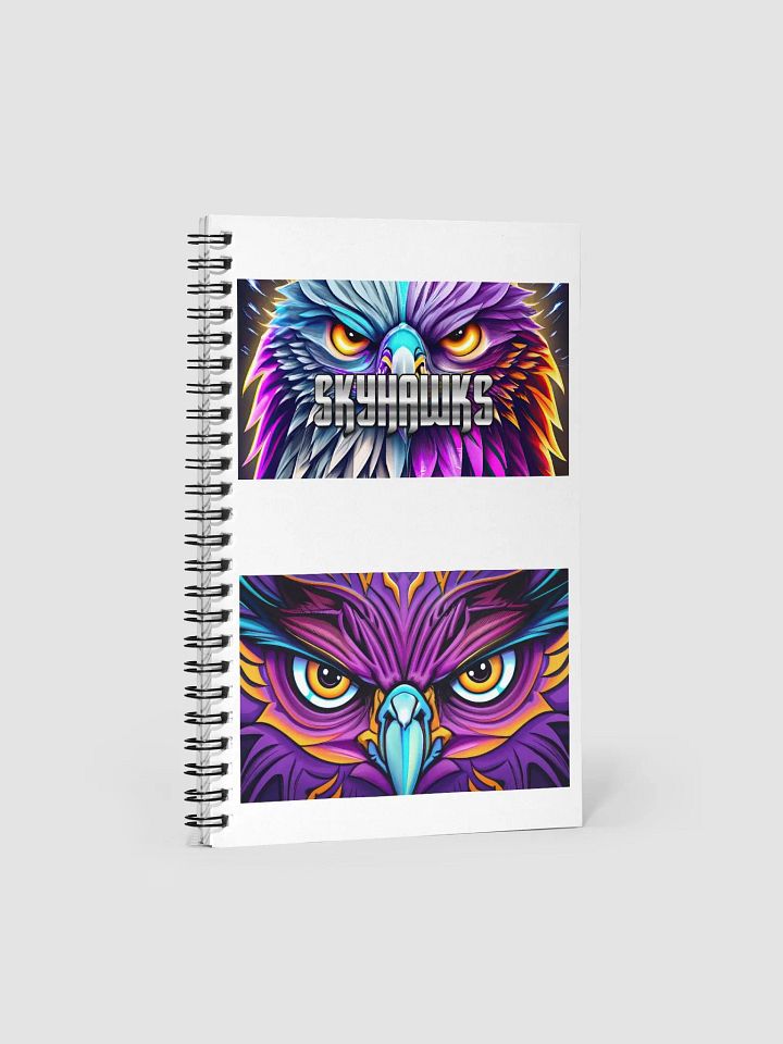 Skyhawks All Logos Spiral Notebook product image (1)