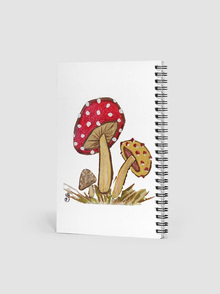 Advice From a Mushroom Spiral Notebook product image (2)