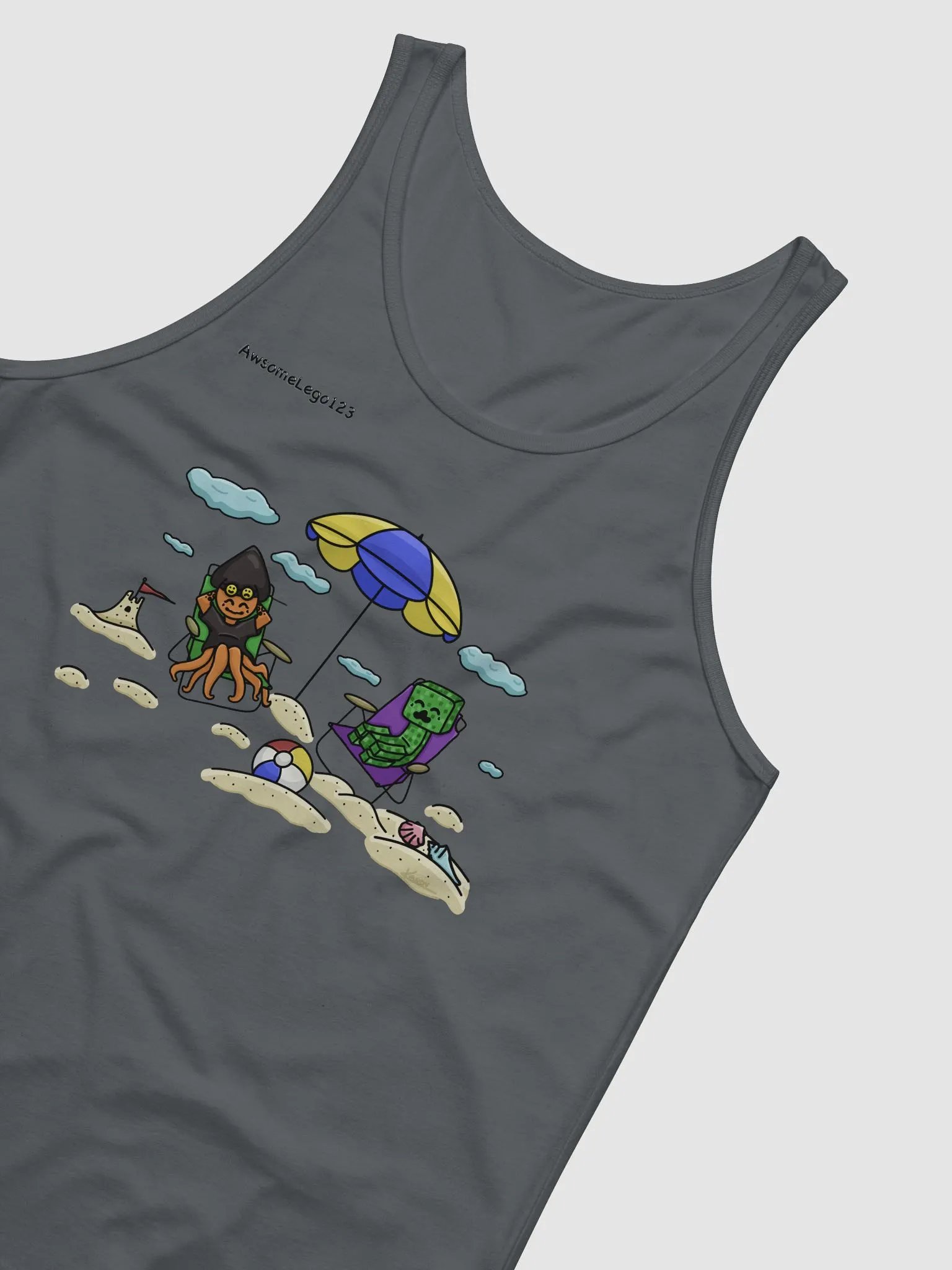 Fred & Creeps Beach Time Tank-Top product image (2)