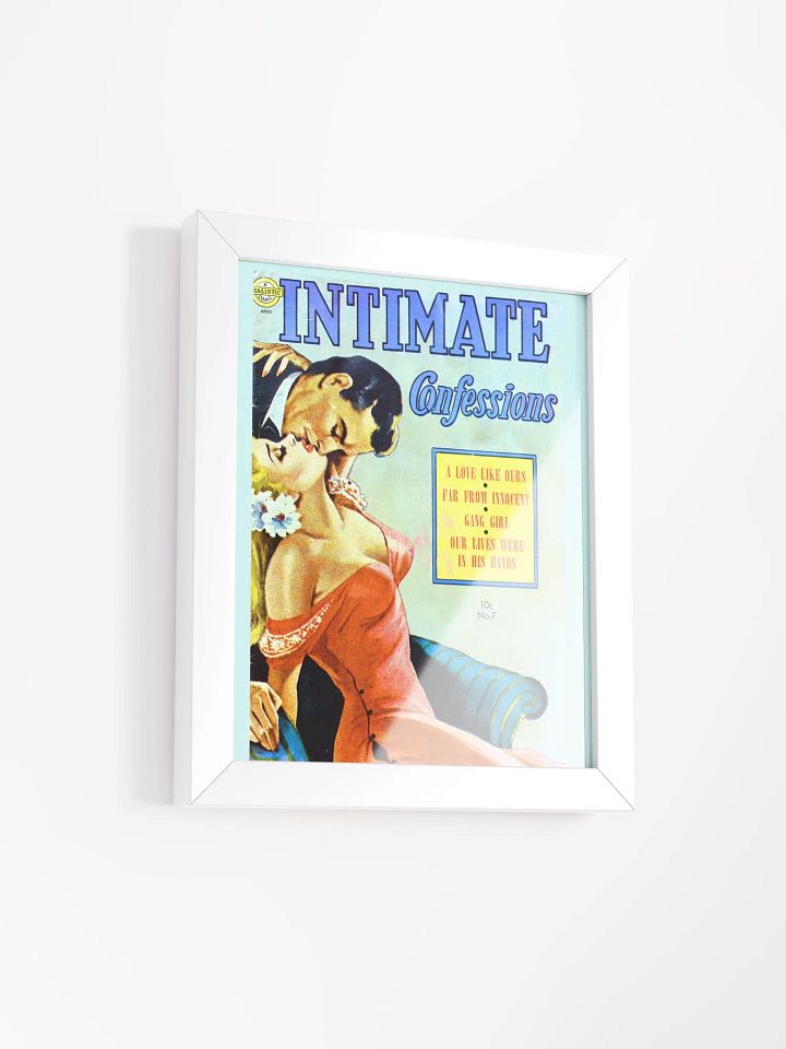Intimate Confessions #7 Framed Poster product image (2)