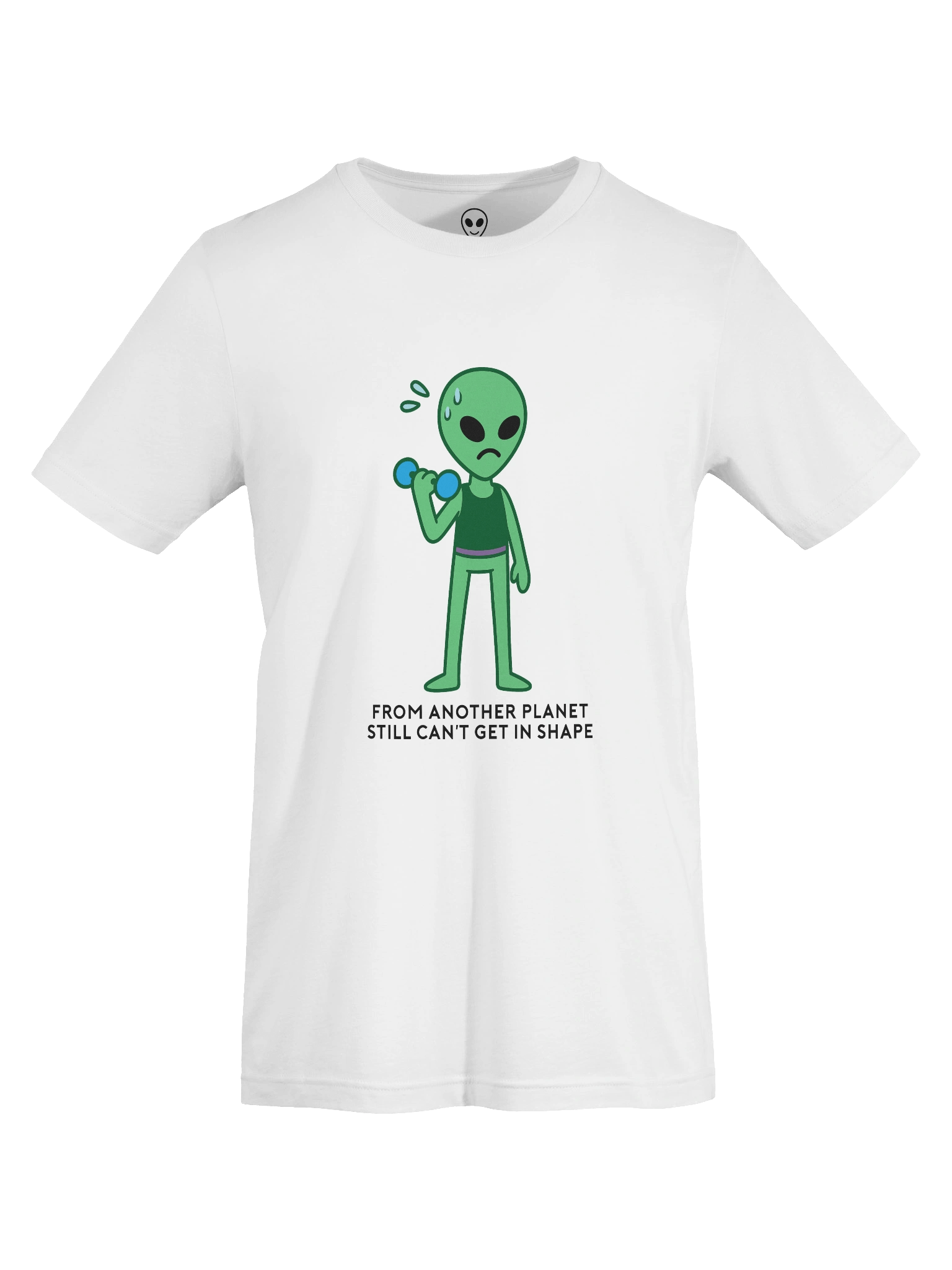 Workout Can't Get in Shape Roswell Aliens Fitness Unisex T-Shirt product image (7)