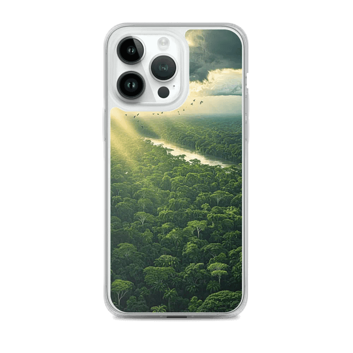 MagSafe® Clear Case for iPhone® – Mystical rainforest product image (2)