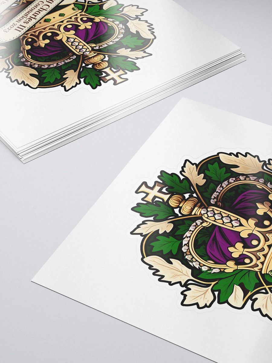 King Charles III Coronation Stickers product image (5)