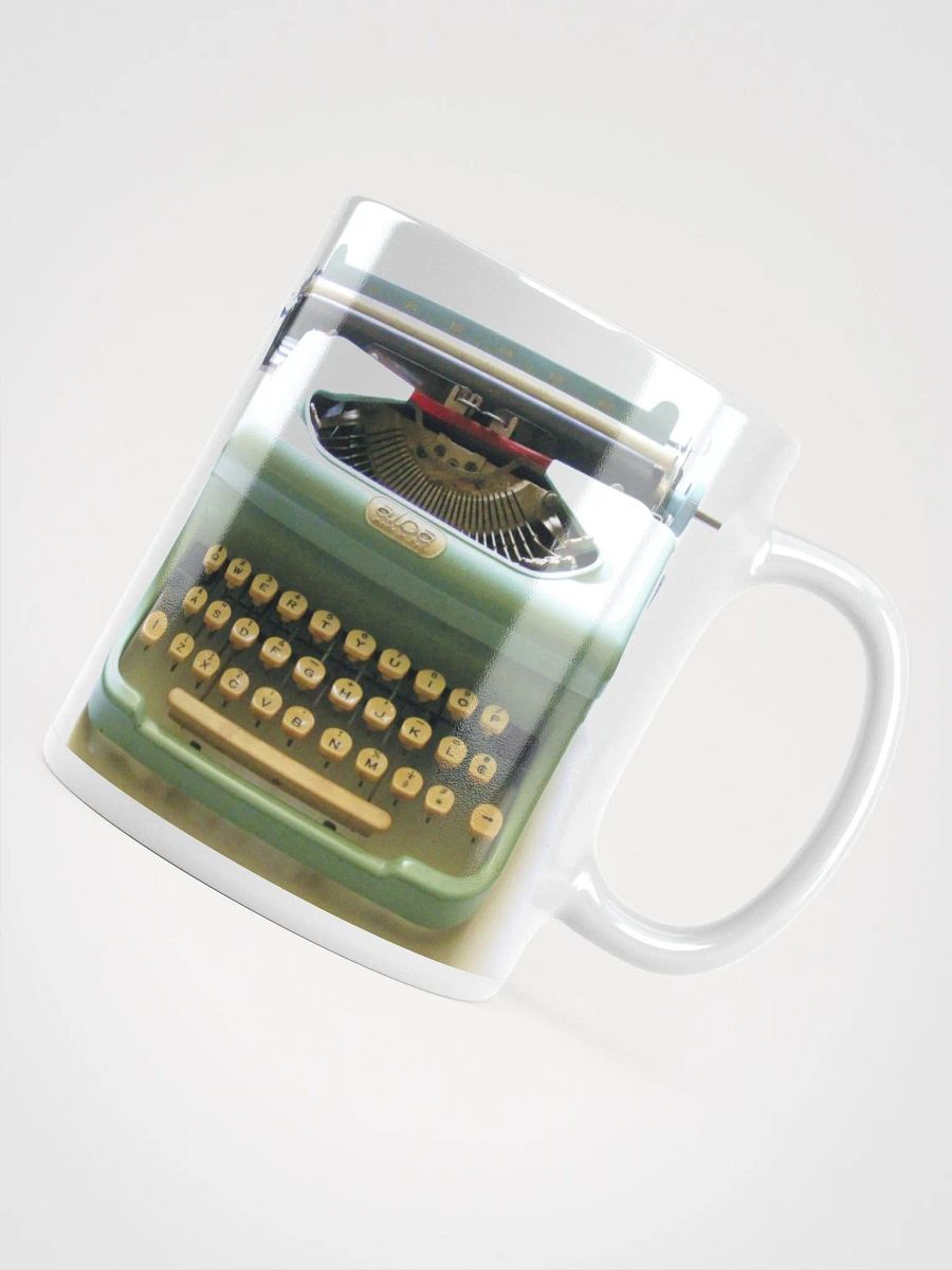Mint Typewriter Mug product image (4)
