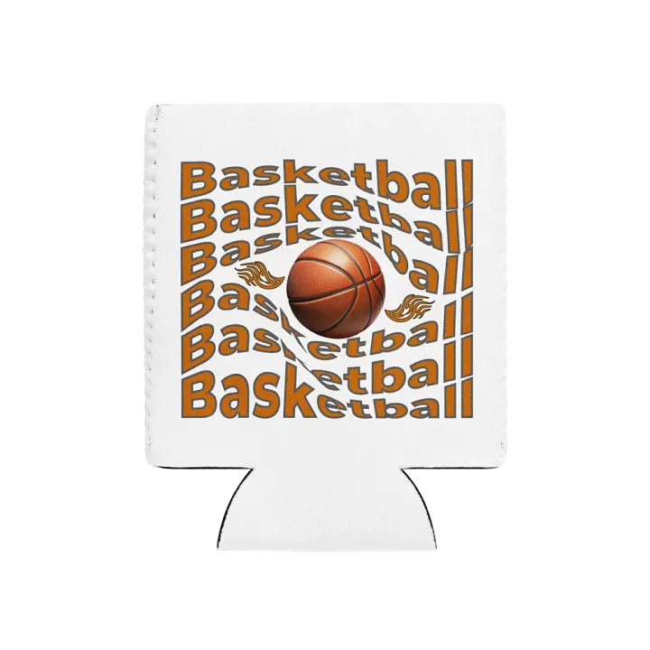 Swirl Basketball Can Cooler product image (1)
