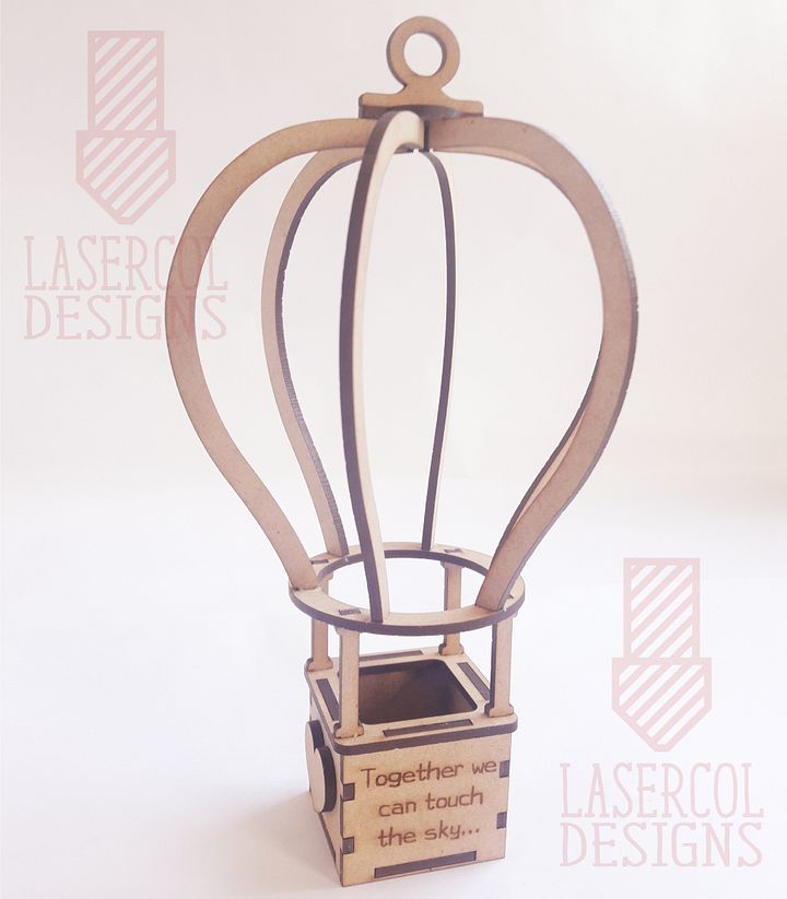 Hot Air Balloon - Laser Cut Files product image (2)