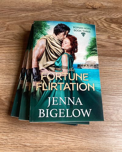 Some pretty author copies! 😍

The Fortune Flirtation (Roman Heirs Book 3) is available in ebook on Amazon/KU, and paperback o...