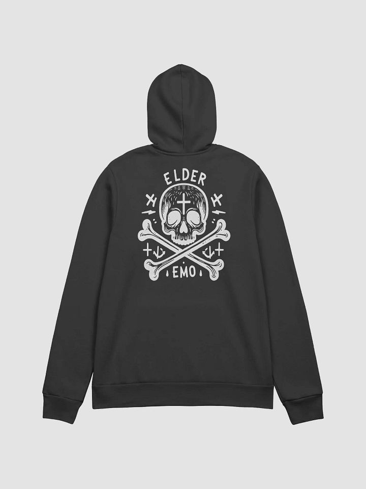 Elder Emo Skull & Crossbones Hoodie (Unisex) product image (2)