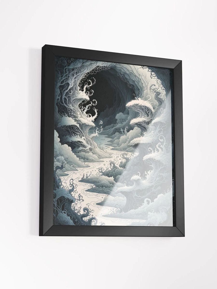 Ethereal Flow Framed Print product image (15)