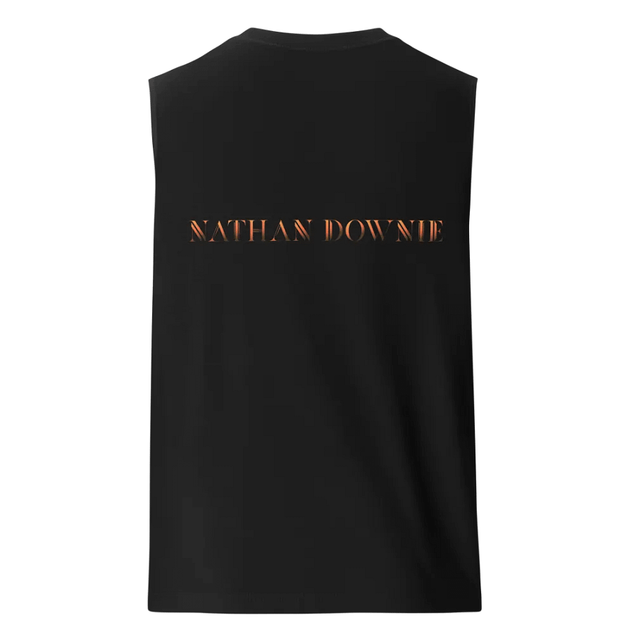 Nathan Downie Emblem - Unisex Muscle Tank Top - Black product image (12)