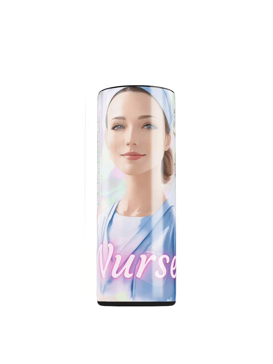 Nurse 20 oz Skinny Stainless Steel Tumbler product image (1)