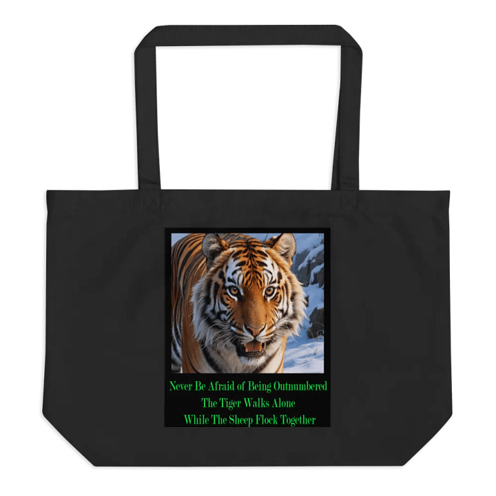 Never Be Afraid Tiger product image (1)