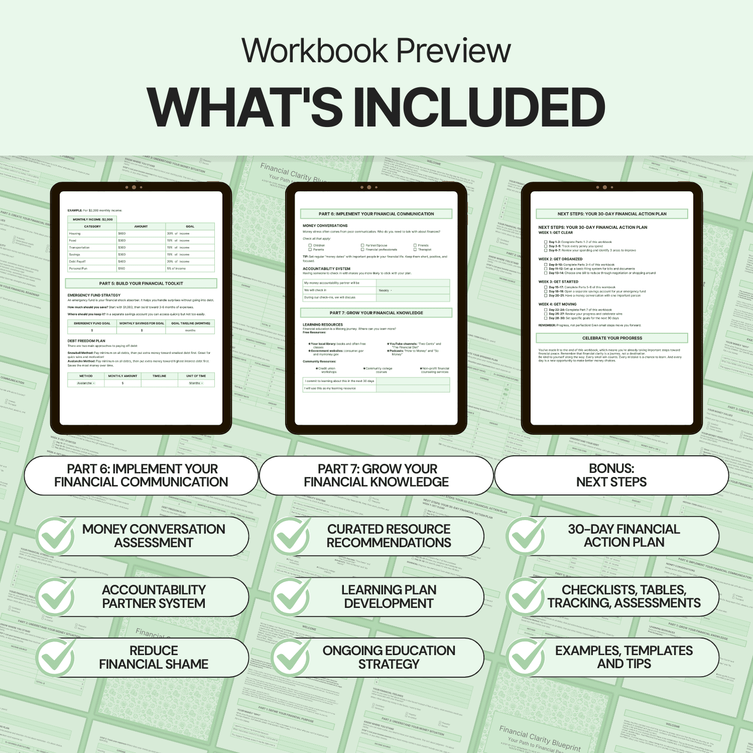 Financial Clarity Blueprint - Google Docs product image (8)