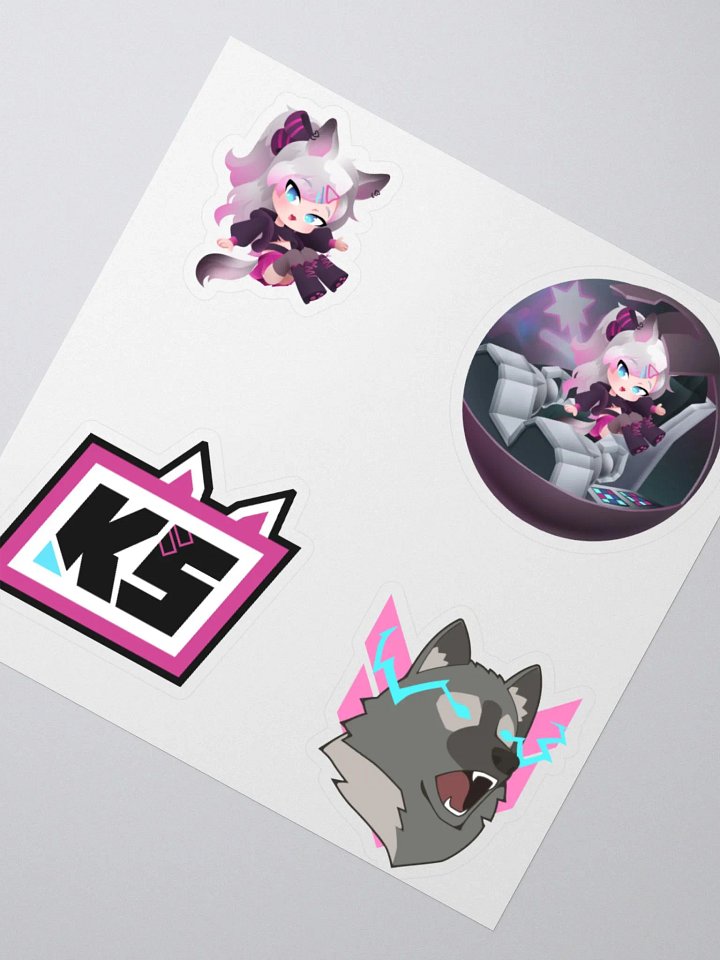 Kristi Pilot Pup Stickers product image (2)