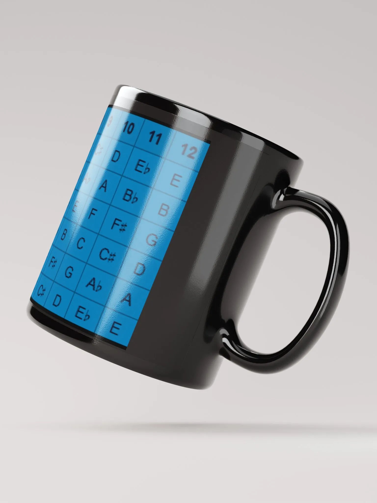 Musical Notes Grid Mug product image (4)