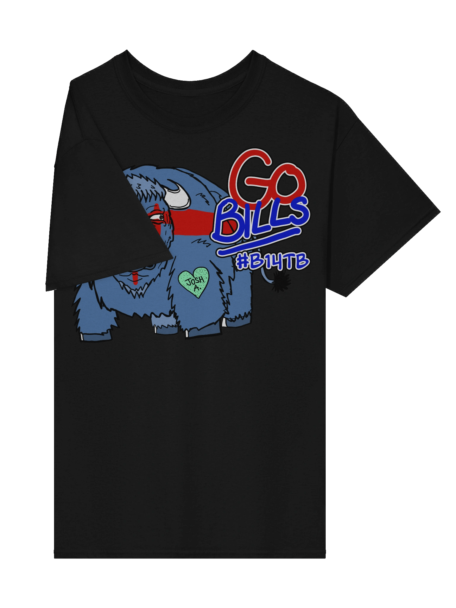 Buffalo Bill Heart T-Shirt product image (4)