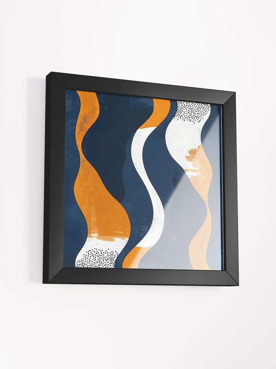 Vibrant Waves Framed Poster Art product image (40)