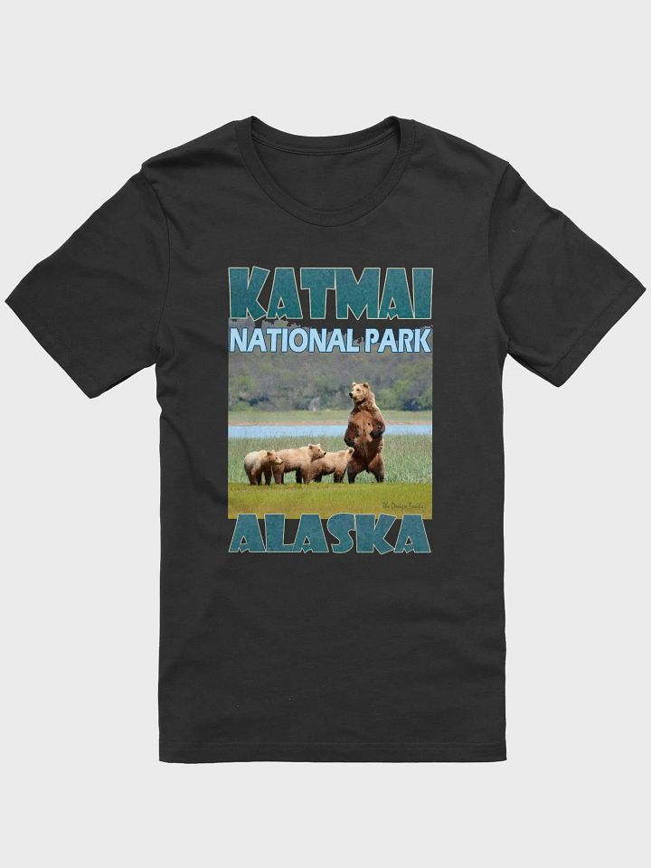 Katmai National Park Bear Family T-Shirt product image (3)