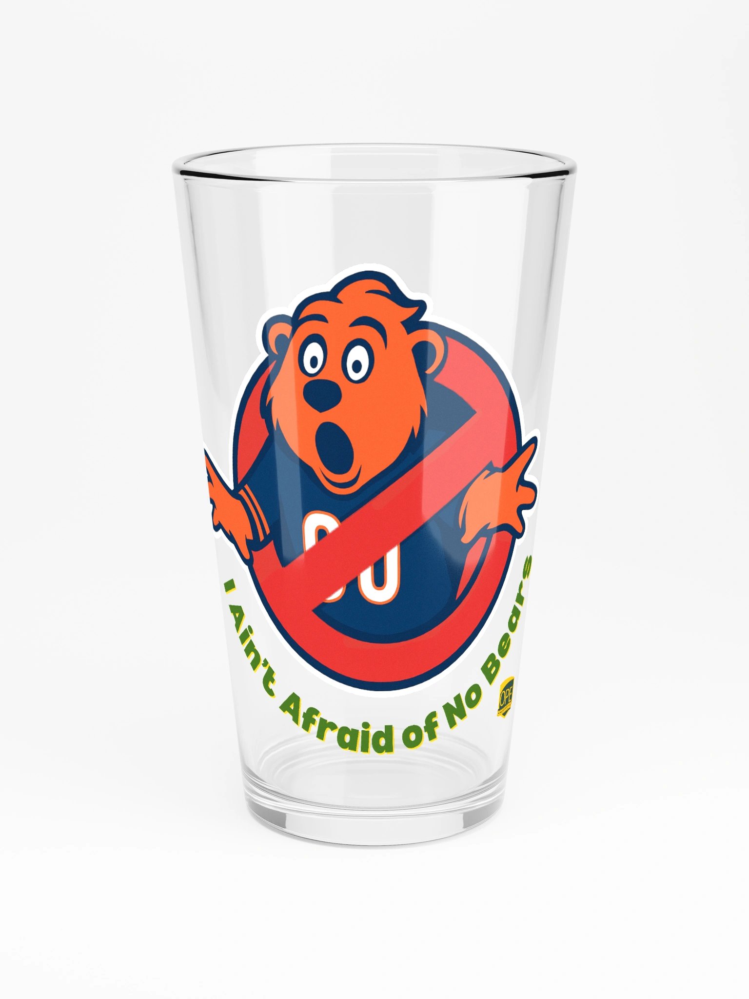 No Bear Shaker Pint Glass product image (3)