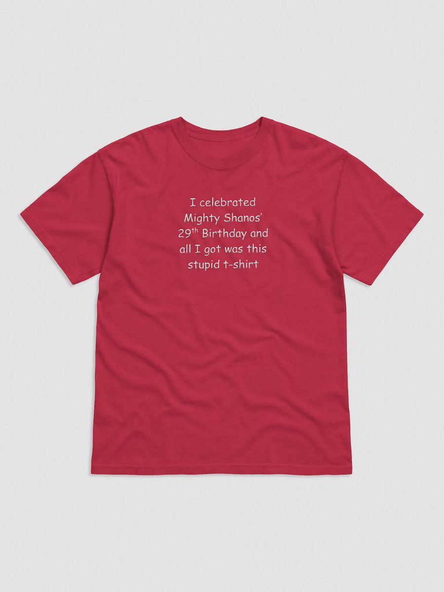 Birthday t-shirt (dark) product image (11)