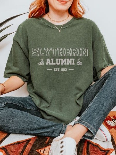 Slytherin Alumni Vintage Collegiate Style Shirt product image (1)