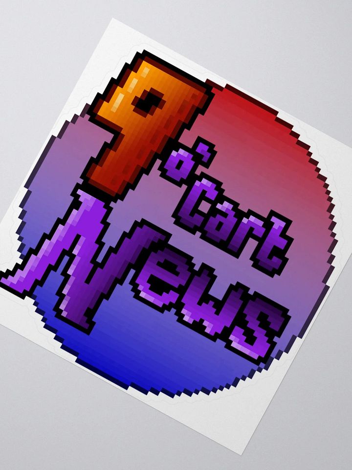 9 o'Cart News Sticker product image (2)