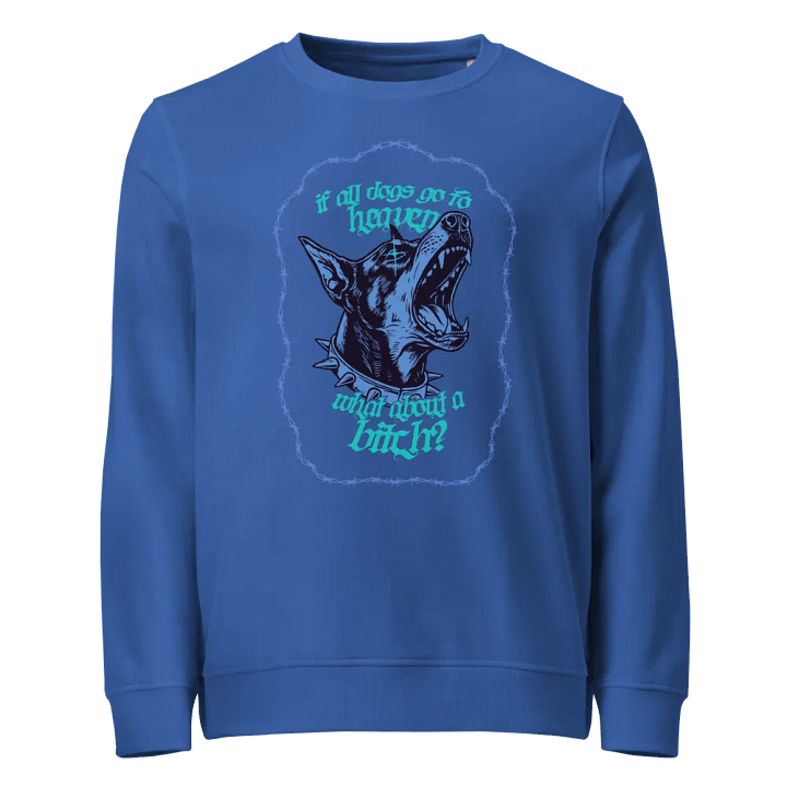 If All Dogs Go To Heaven - Blue Colorway Crewneck Sweatshirt product image (25)