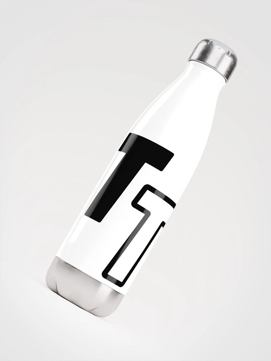 Trendy Stainless Steel Water Bottle - White product image (5)