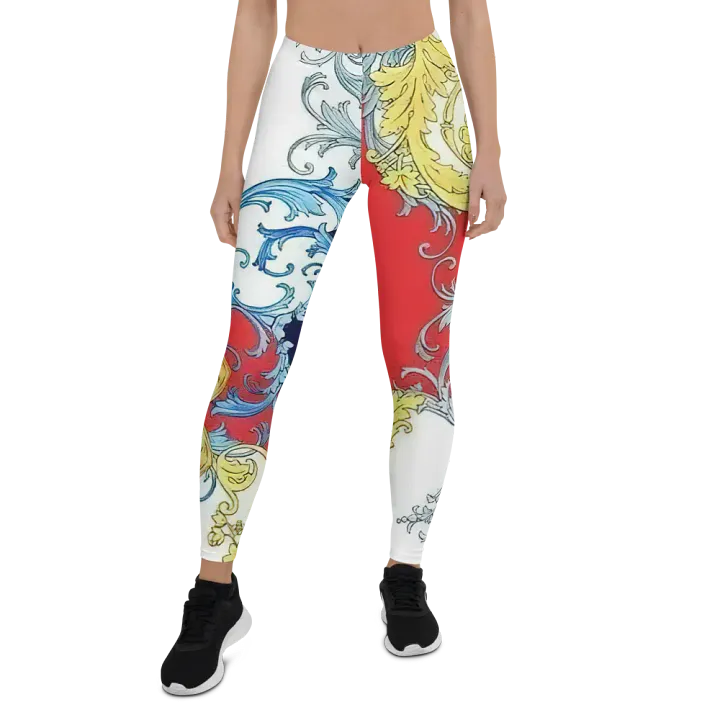 Ornate Opulence All-Over Print Leggings product image (1)