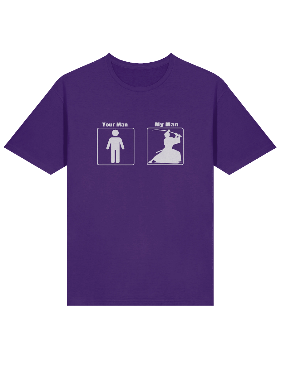 🏷️ Your Man My Man – Samurai Husband Funny Martial Arts T-shirt product image (1)