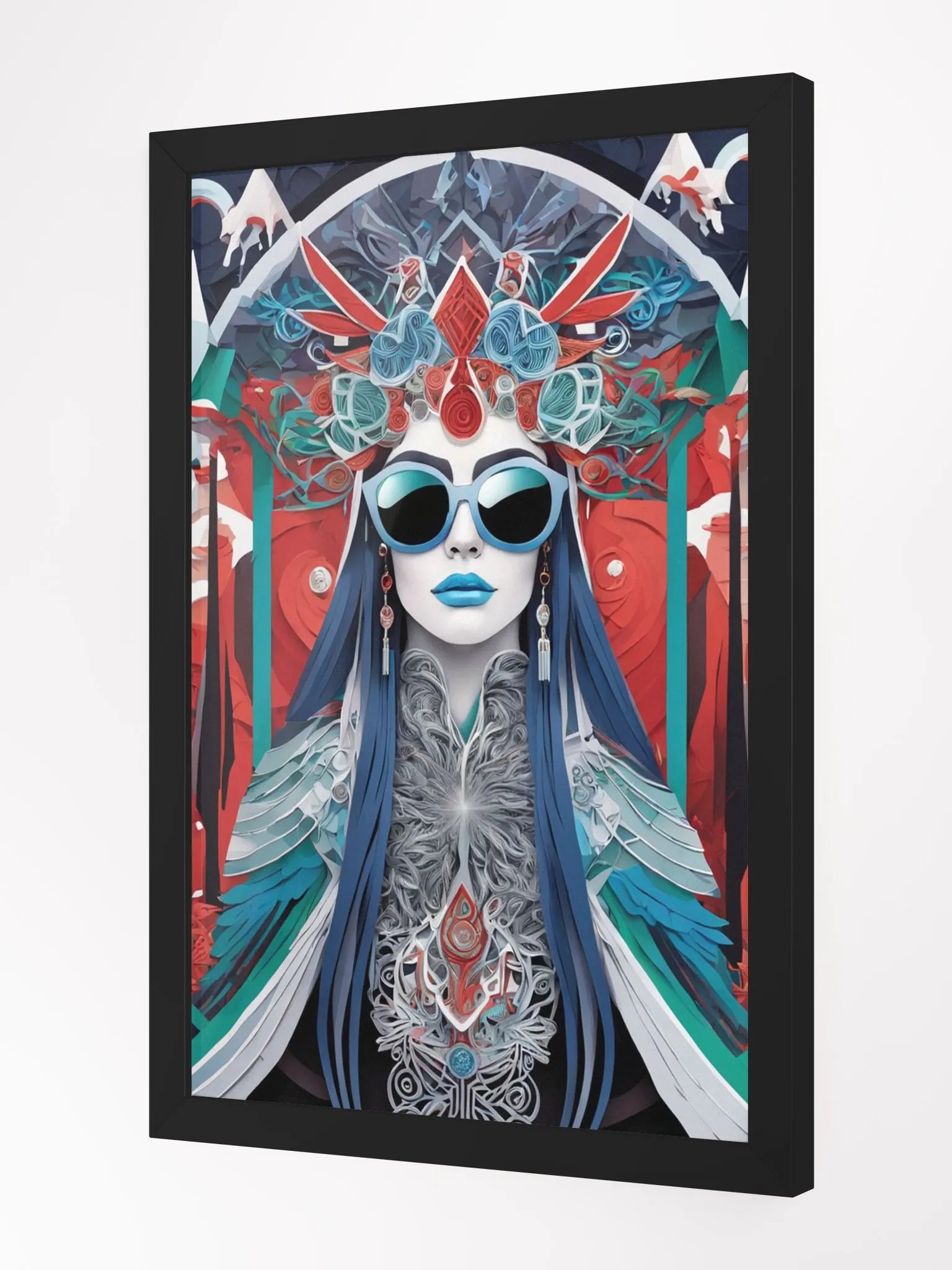 Winter Wiccan 04 - Framed Matte Poster product image (2)