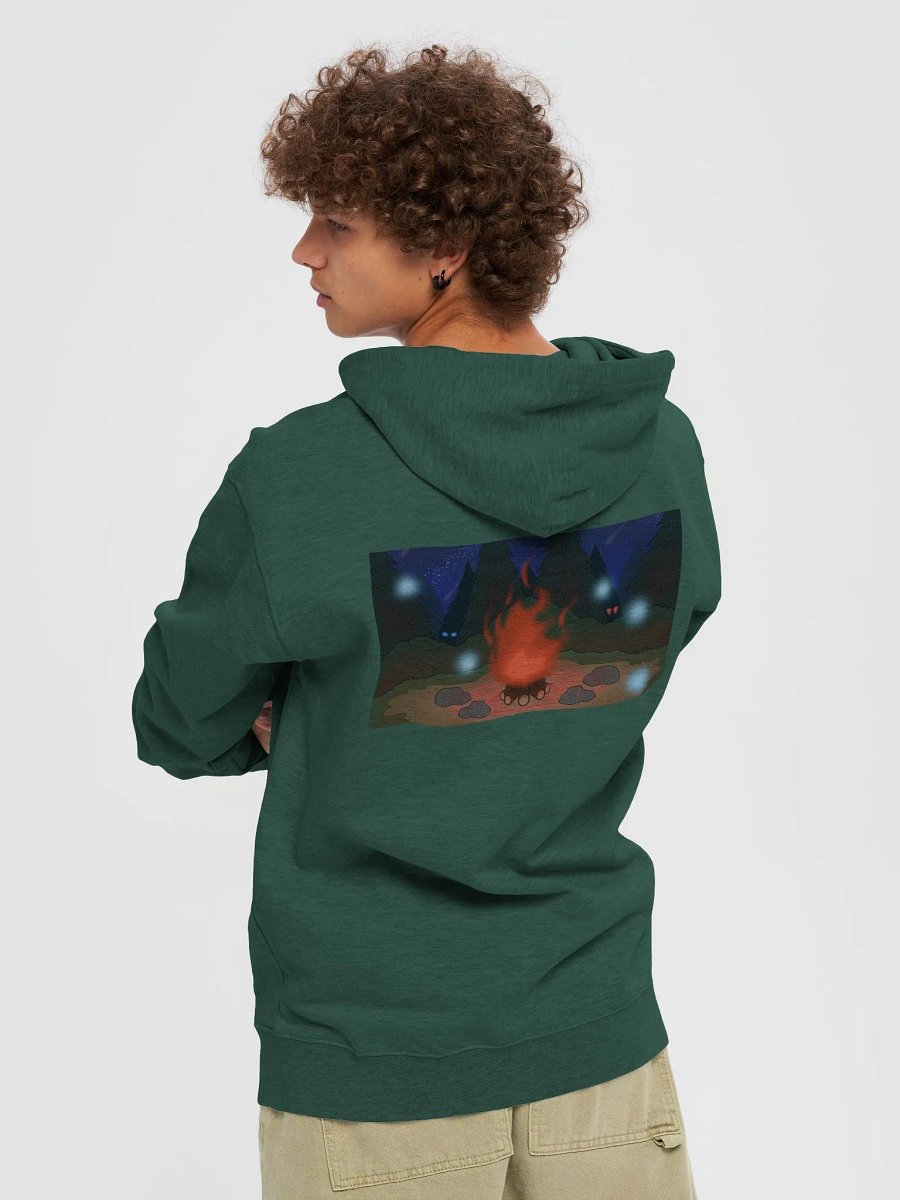 Fleece Zip Up Hoodie - Cryptid Summoning Circle - Full product image (7)