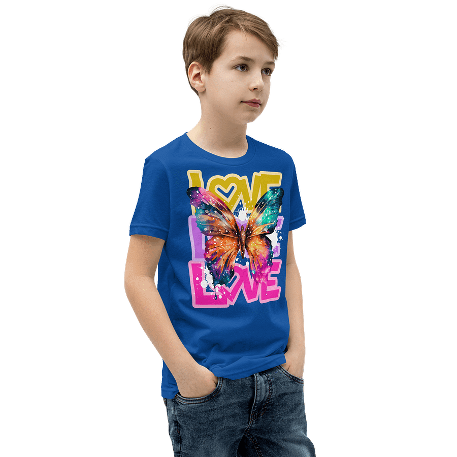 Love Butterfly Youth T-Shirt product image (55)