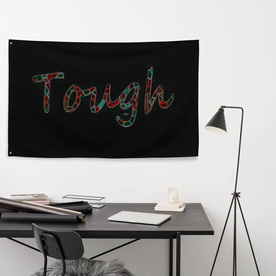 Tough - Black - Flag product image (9)