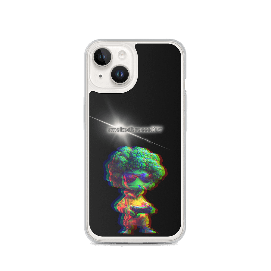 glitchy og brocc iphone case product image (4)