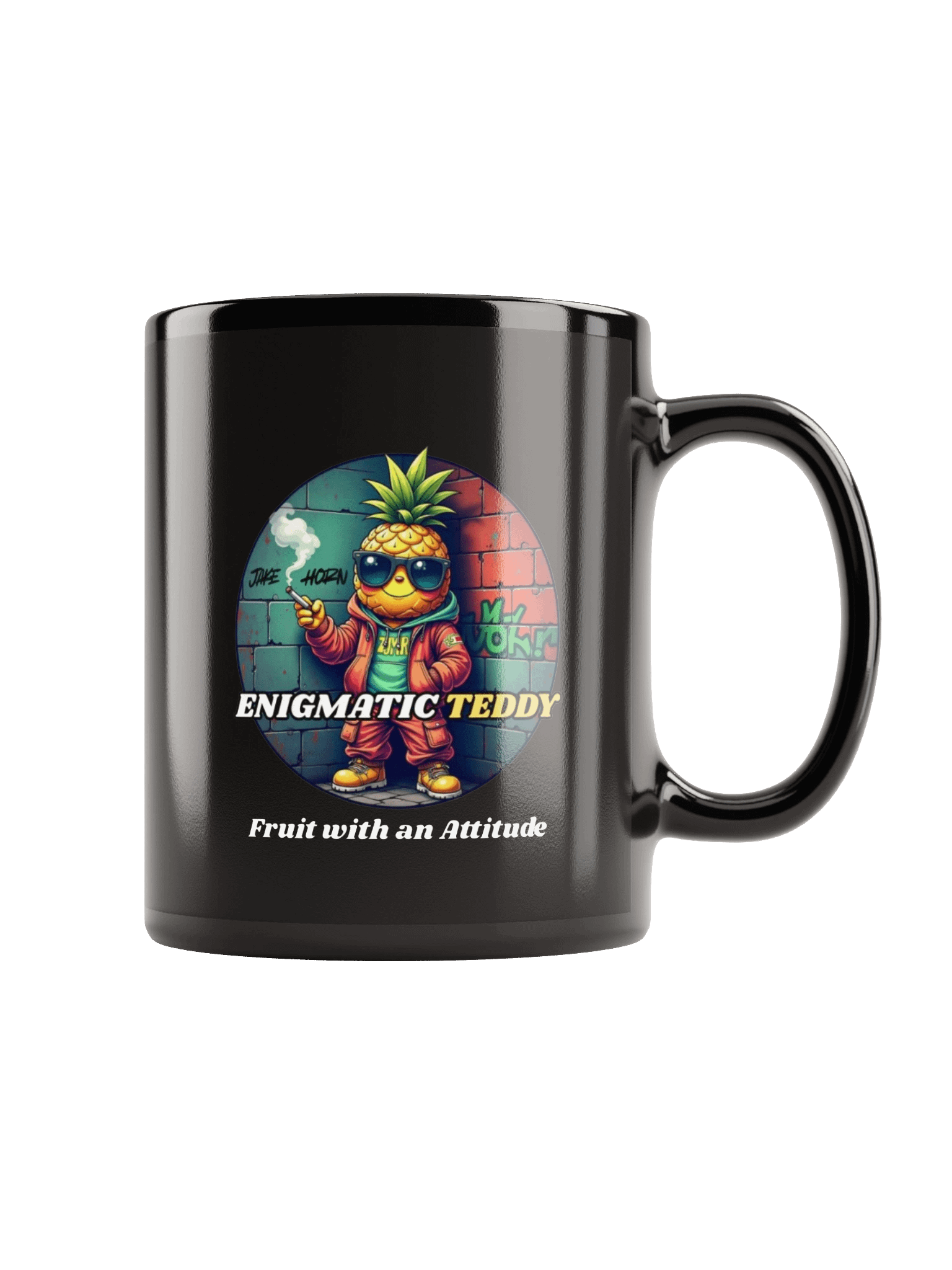 (ET) Smoken Pineapple Jake Black Coffee Cup product image (1)