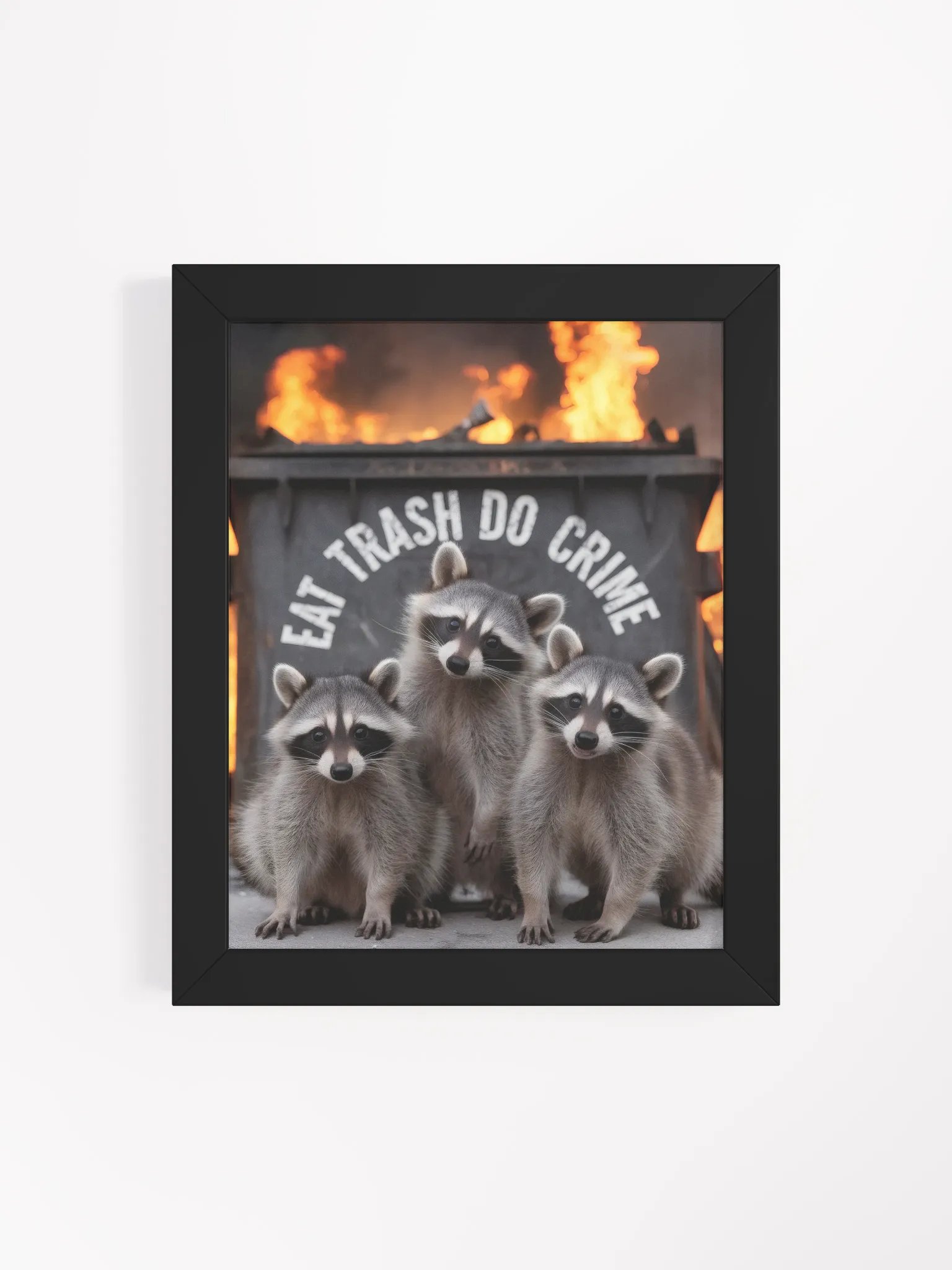 Raccoon Rebellion Framed Poster product image (5)