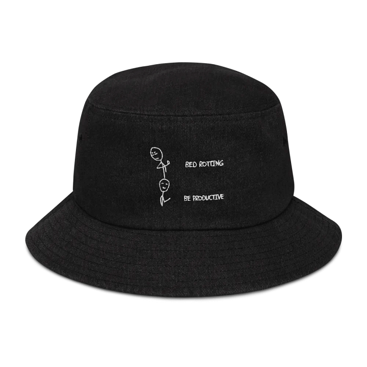 Bed Rotting vs Be Productive Bucket Hat product image (1)
