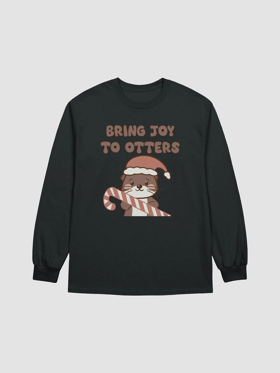 Festive Otter Long Sleeve Tee product image (3)