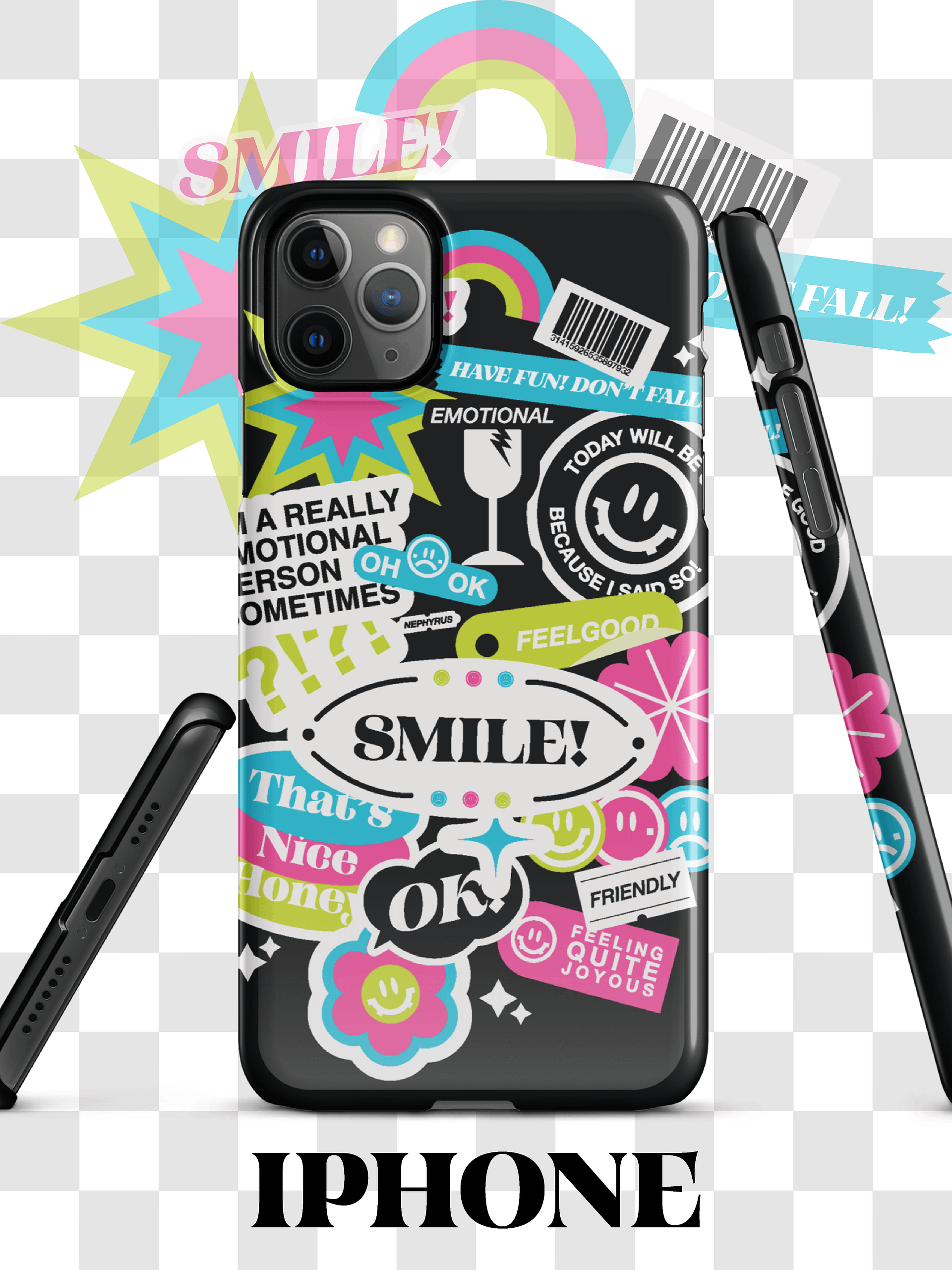 STICKERBOMB iPhone Case product image (23)
