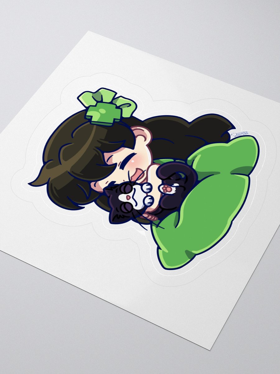 Sleepy Kathy-chan & Milo Sticker product image (7)