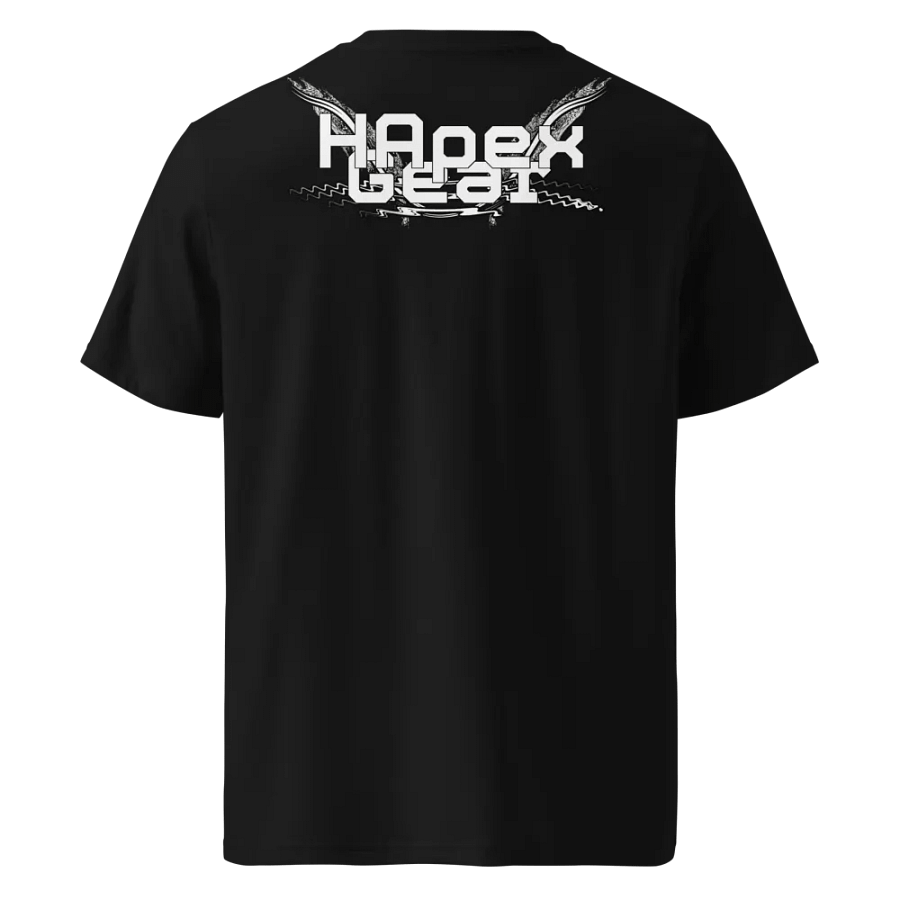Organic Cotton T-Shirt - Embroidered - White HApex Gear White Logo product image (1)