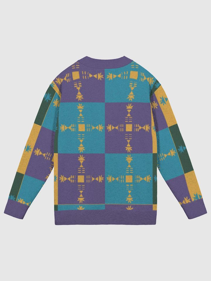 Geometric Fusion Knitted Cardigan product image (6)