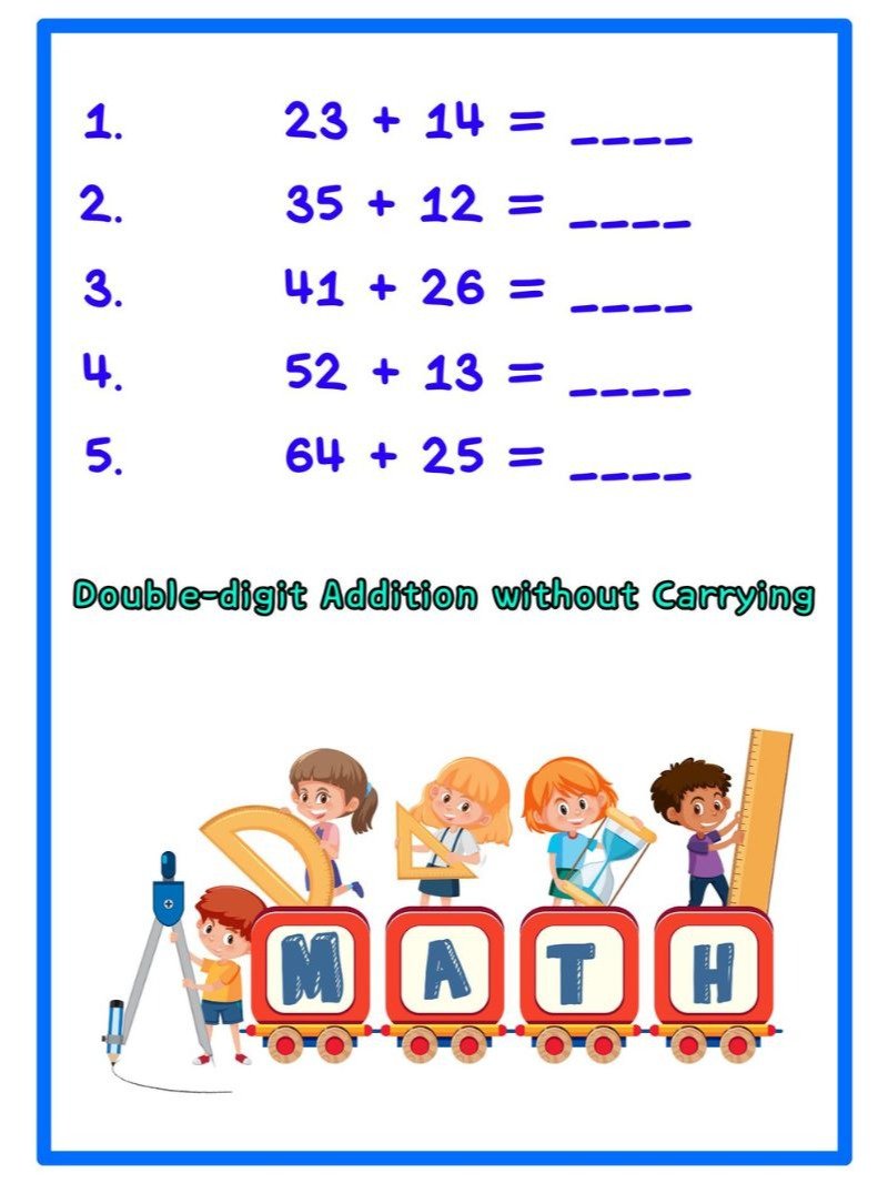 Printable Math Workbook Part 2 product image (2)