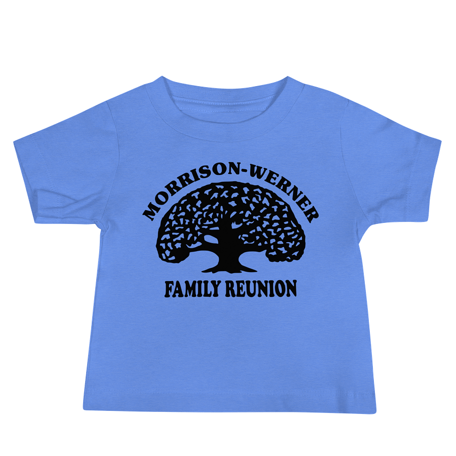 "Morrison-Werner Family Tree" Baby Jersey Tee (Light) product image (2)