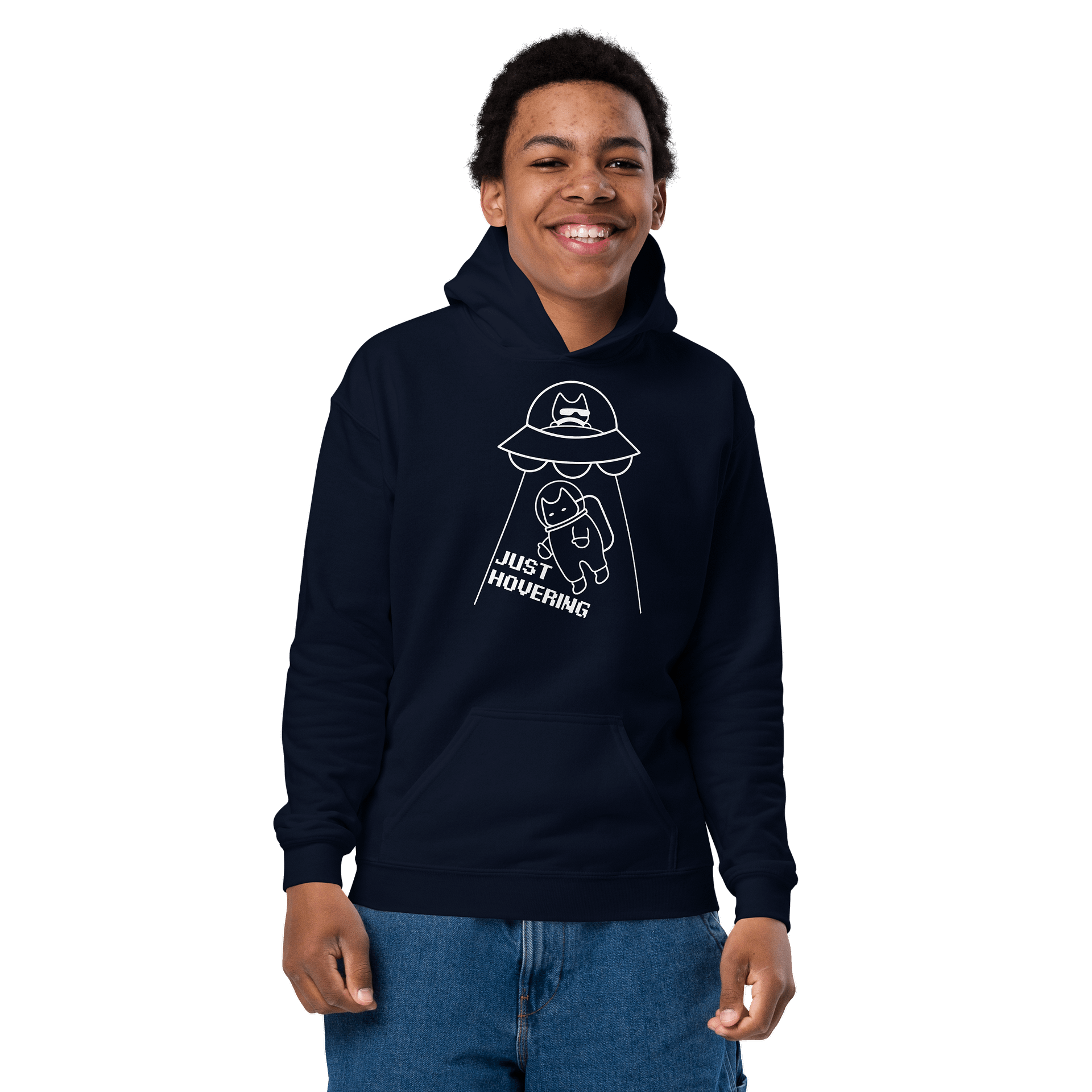 Astronaut Abduction - Unisex Youth Hoodie product image (12)