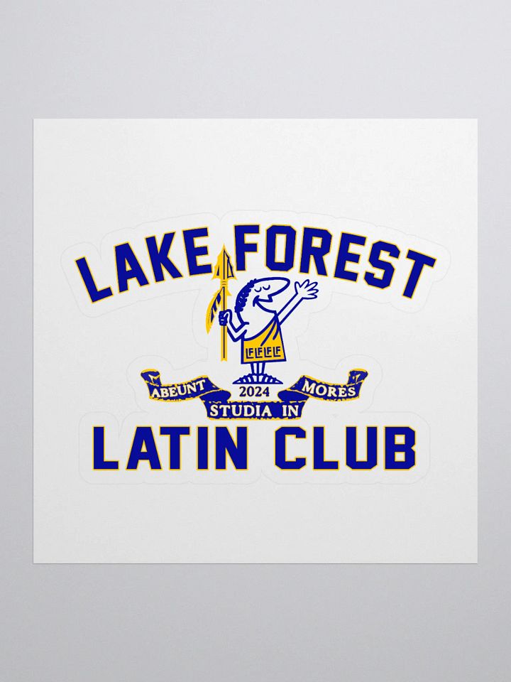 Lake Forest Latin Club Sticker product image (1)