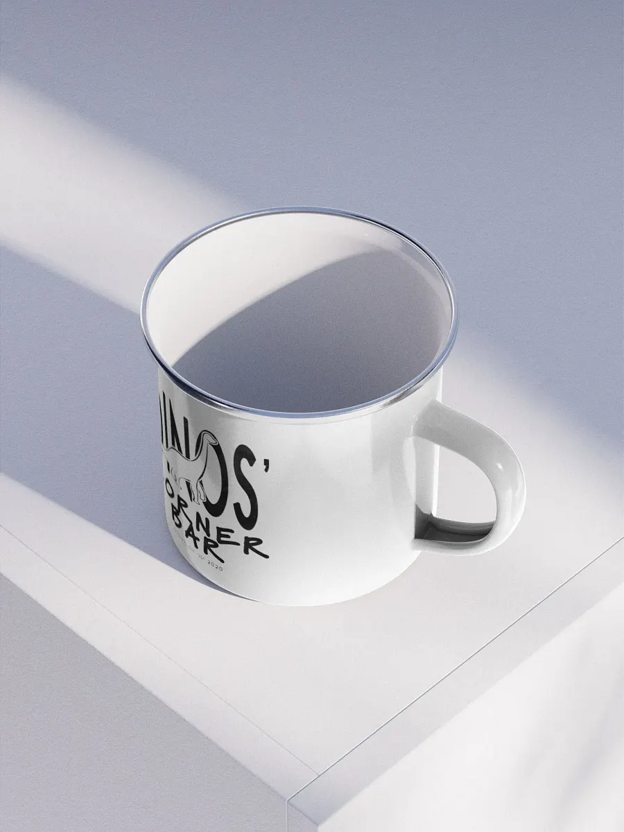 Dinos' Corner Bar Enamel Mug [Dark] product image (3)