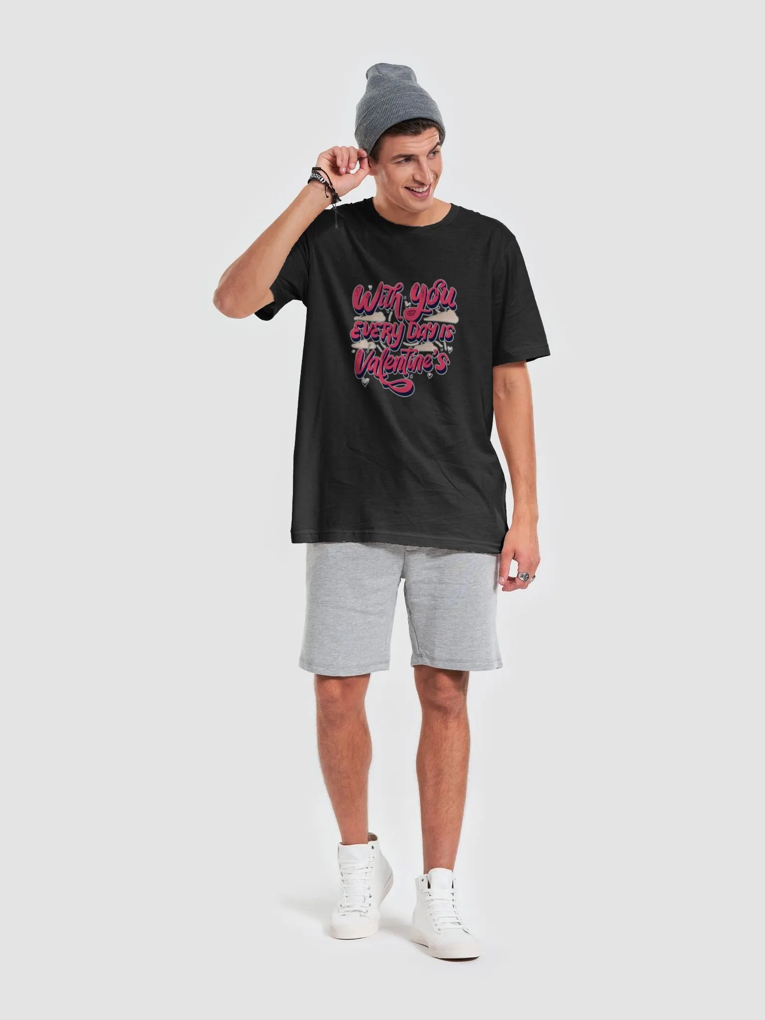 With you everyday is valentine's T-shirt - Ver 2 product image (1)